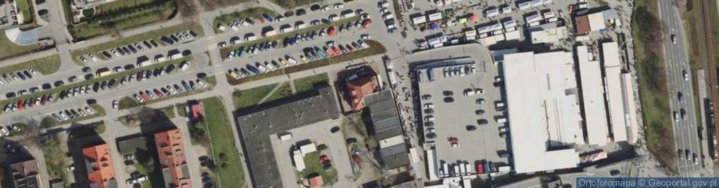 Zdjęcie satelitarne Hostel Przymorze