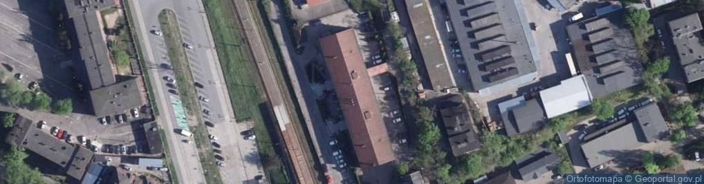 Zdjęcie satelitarne Przystanek Toruń