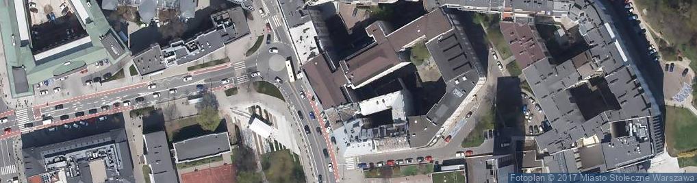 Zdjęcie satelitarne The Warsaw Hostel