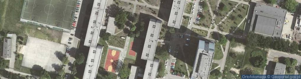 Zdjęcie satelitarne AGH Hotel Studencki Promyk