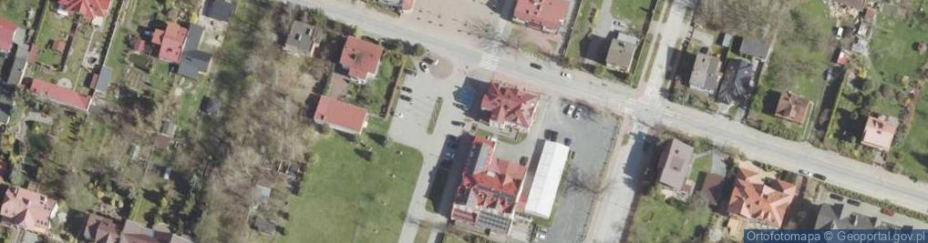 Zdjęcie satelitarne Centrum Ostra Brama