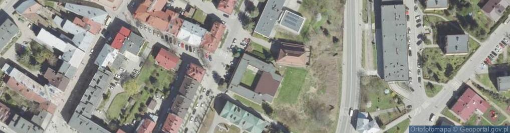 Zdjęcie satelitarne Dom Nauczyciela