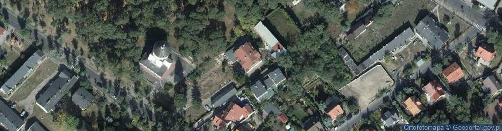 Zdjęcie satelitarne Dom Wczasowo-Wypoczynkowy Leśna