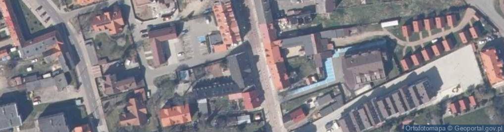 Zdjęcie satelitarne Dom Wczasowy Pod Zegarem