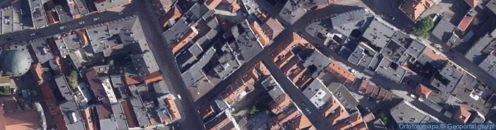 Zdjęcie satelitarne Green Hostel II - nolcegi Toruń *