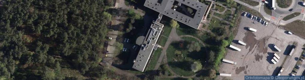 Zdjęcie satelitarne Hotel Chemik 