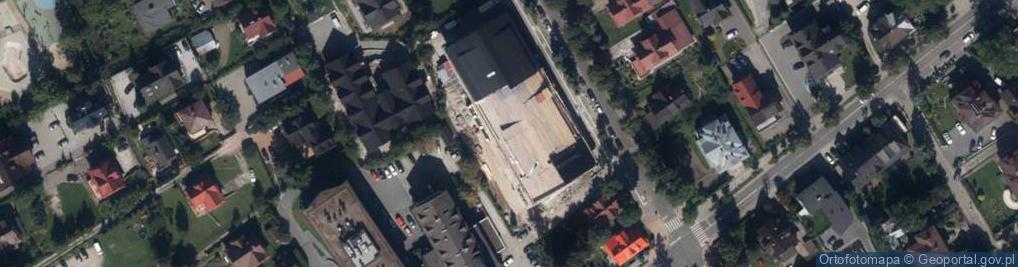 Zdjęcie satelitarne Hotel Daglezja