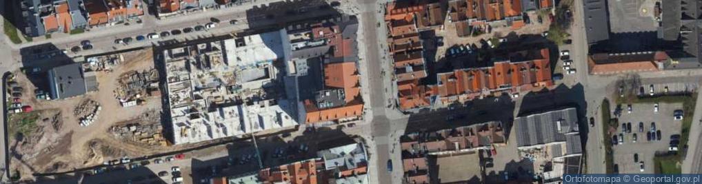Zdjęcie satelitarne HOTEL ELBLĄG