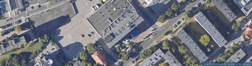 Zdjęcie satelitarne Hotel Filmar Toruń