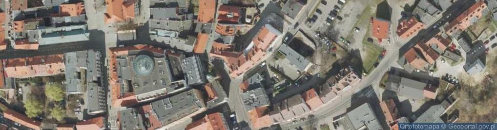 Zdjęcie satelitarne Hotel Pod Wieżą