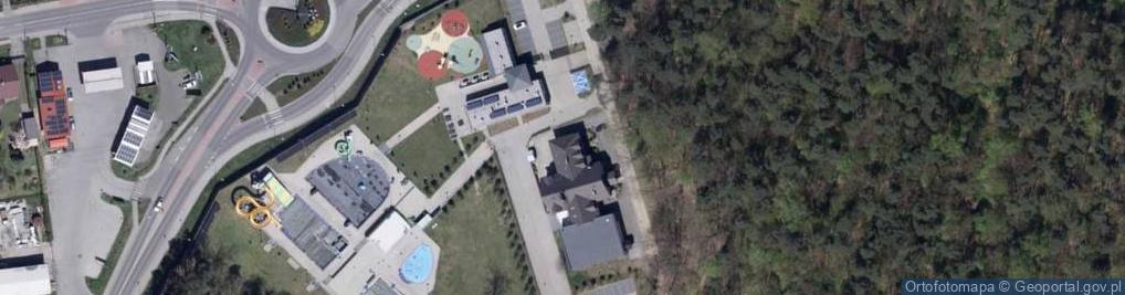 Zdjęcie satelitarne Hotel Zacisze Leśne