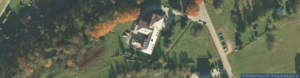 Zdjęcie satelitarne Instytut Zdrowia Człowieka - Sanatorium Uzdrowiskowe Muszyna