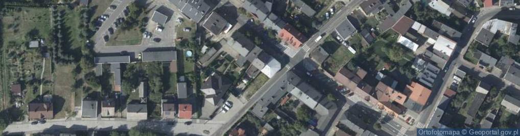 Zdjęcie satelitarne MAZUREK Pokoje i Apartamenty 