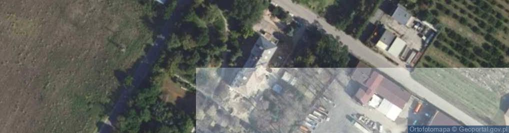 Zdjęcie satelitarne Ośrodek Szkoleniowo-Wypoczynkowy Dwór w Skrzynkach