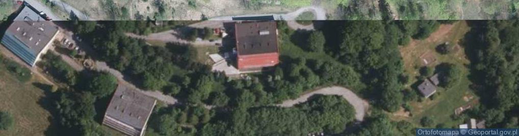 Zdjęcie satelitarne Ośrodek Szkoleniowo-Wypoczynkowy Juhas