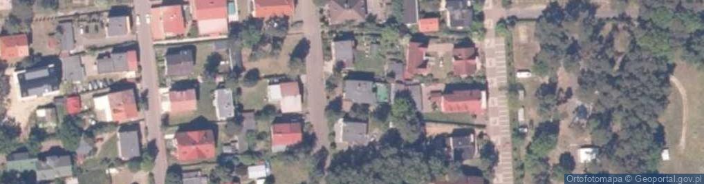 Zdjęcie satelitarne Ośrodek Wczasowy Arkadia