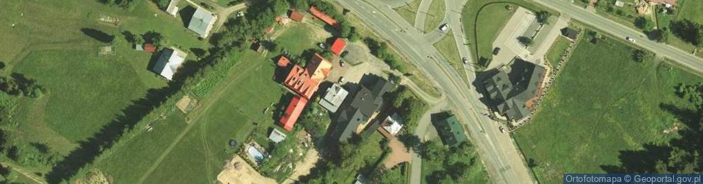 Zdjęcie satelitarne Ośrodek Wypoczynkowy Gawęckówka