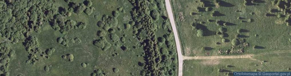 Zdjęcie satelitarne Ośrodek Wypoczynkowy Połoniny
