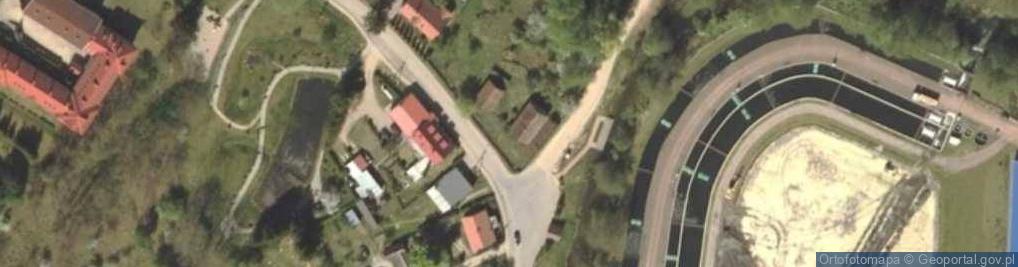 Zdjęcie satelitarne Ośrodek Wypoczynkowy Ruś