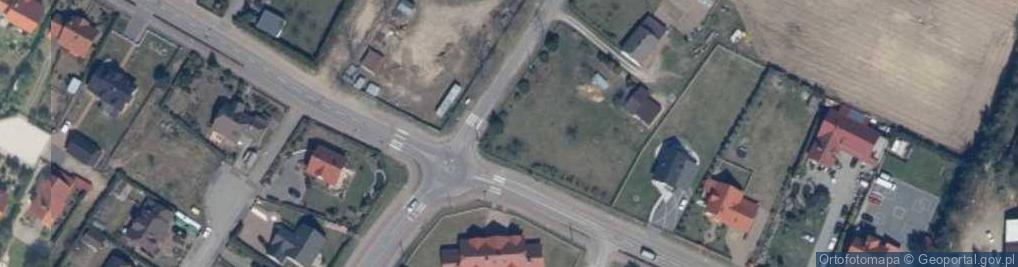 Zdjęcie satelitarne Ośrodek Wypoczynkowy Rzewnica