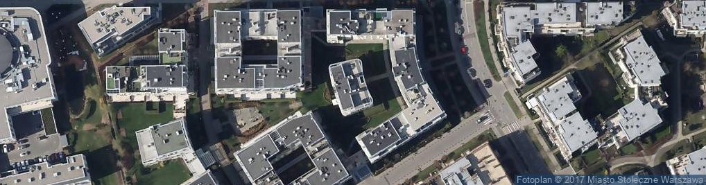 Zdjęcie satelitarne P&O Apartments Wilanów *****