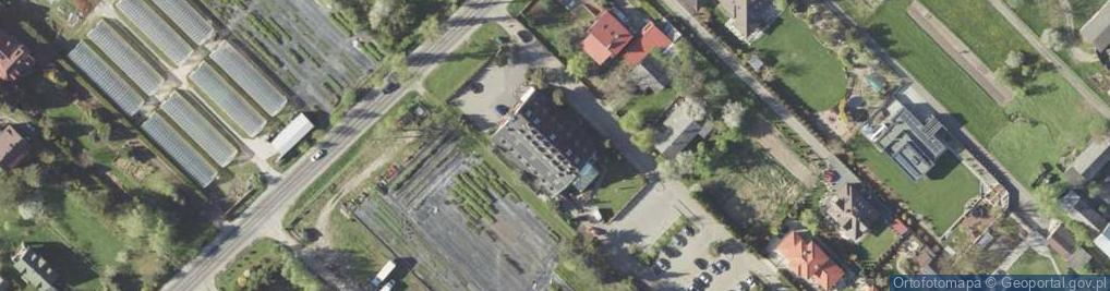 Zdjęcie satelitarne POD KASZTANAMI