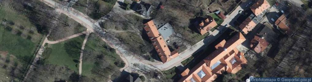 Zdjęcie satelitarne Sanatorium Uzdrowiskowe Korona Piastowska