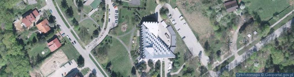 Zdjęcie satelitarne Sanatorium Uzdrowiskowe Róża