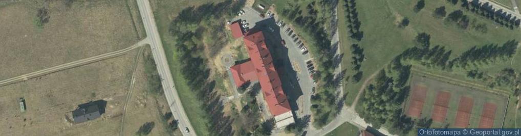 Zdjęcie satelitarne Szpital Uzdrowiskowy Beskid