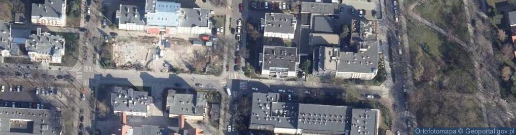 Zdjęcie satelitarne Szpital Uzdrowiskowy Kolejarz