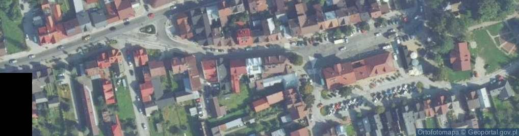 Zdjęcie satelitarne Trzy Korony