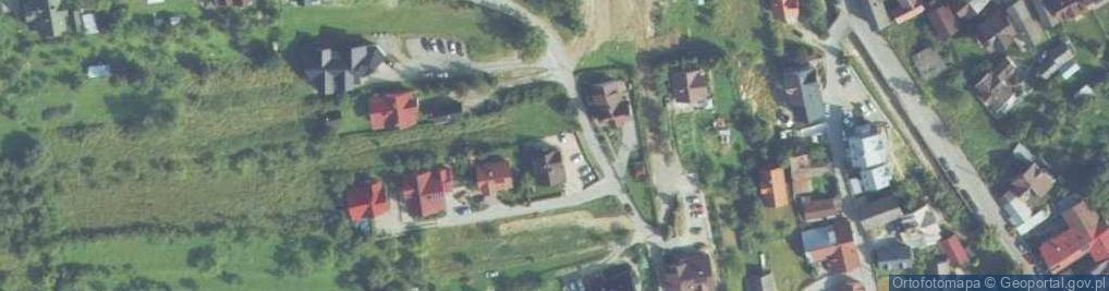 Zdjęcie satelitarne "u Celinki" - Pokoje i Apatamenty w Szczawnicy