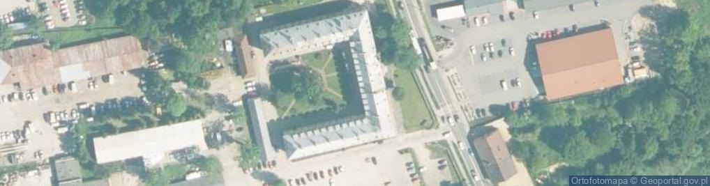 Zdjęcie satelitarne Wojskowy Dom Wypoczynkowy Podhalanin