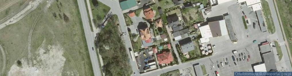 Zdjęcie satelitarne Zajazd Karłów