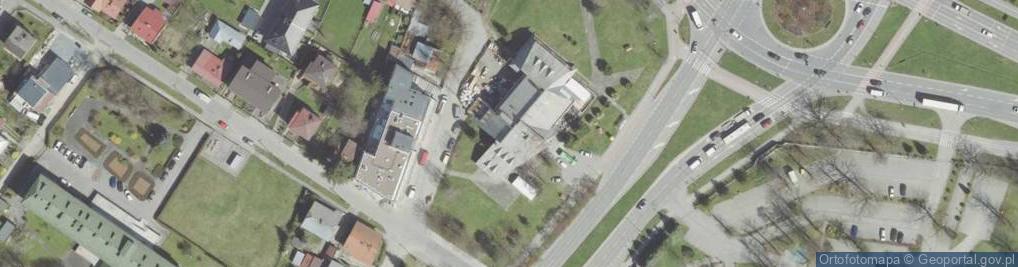 Zdjęcie satelitarne Zajazd Sądecki
