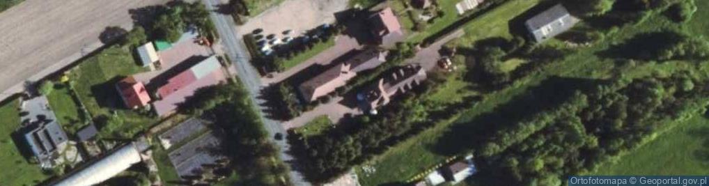 Zdjęcie satelitarne Zajazd u Sylwii