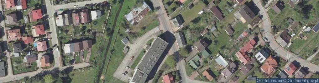 Zdjęcie satelitarne Zajazd Zacisze