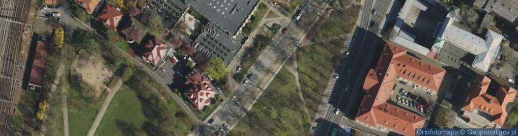 Zdjęcie satelitarne Zespol Pokoi Goscinnych PAN 