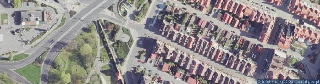 Zdjęcie satelitarne Złoty Lew