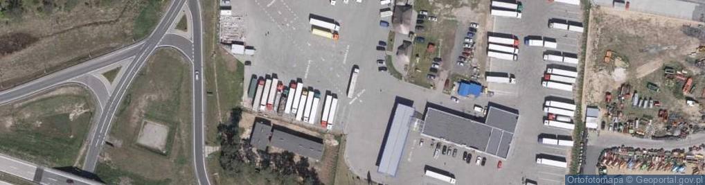 Zdjęcie satelitarne KFC