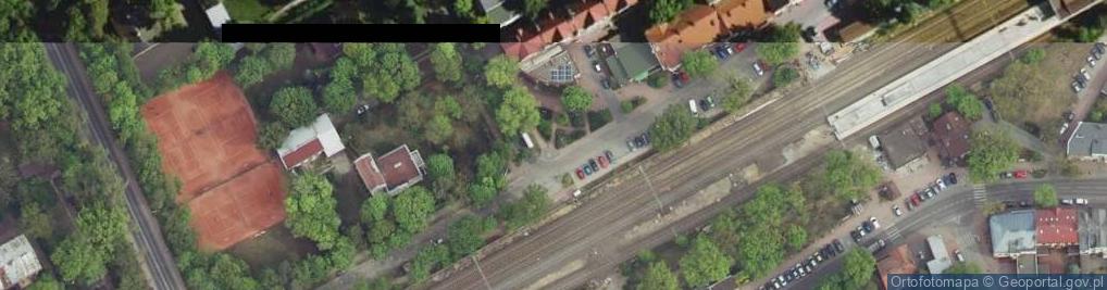 Zdjęcie satelitarne Milanowek_hotspot