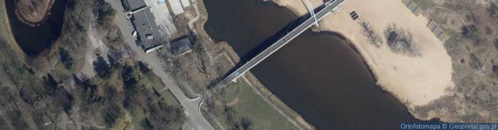 Zdjęcie satelitarne Plaża i Park Staromiejski