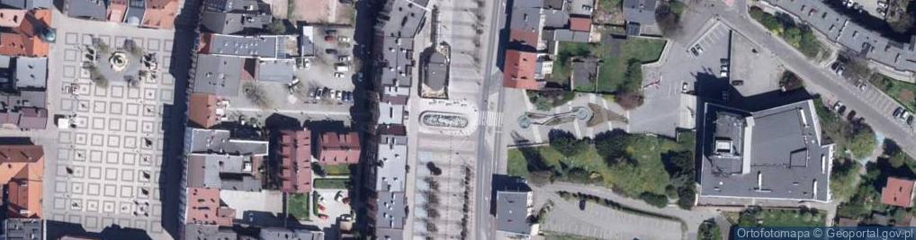 Zdjęcie satelitarne WiFi w okolicach Placu Wolności