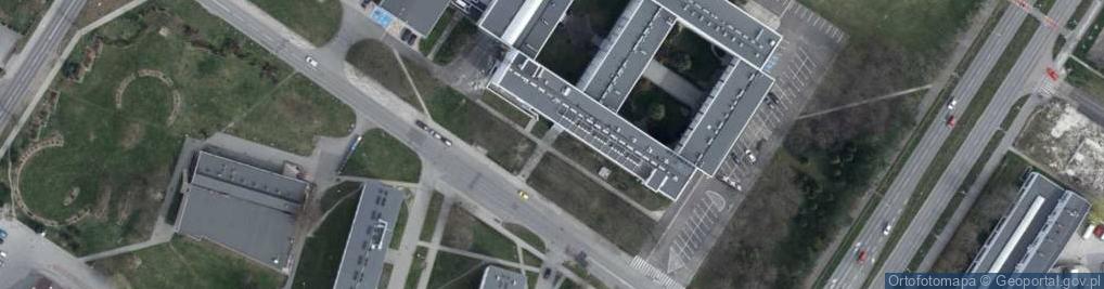 Zdjęcie satelitarne Politechnika Opolska
