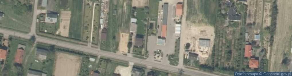 Zdjęcie satelitarne Huzar - Stacja paliw