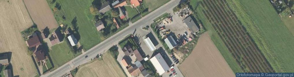 Zdjęcie satelitarne Huzar - Stacja paliw