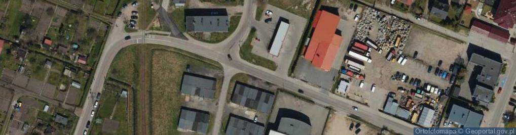 Zdjęcie satelitarne Podziemny