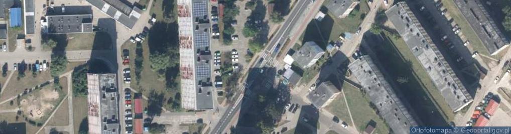 Zdjęcie satelitarne Podziemny