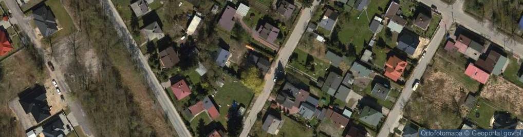 Zdjęcie satelitarne W Gorącej Wodzie Kompany przyłącza wody, przyłącza kanalizacji,