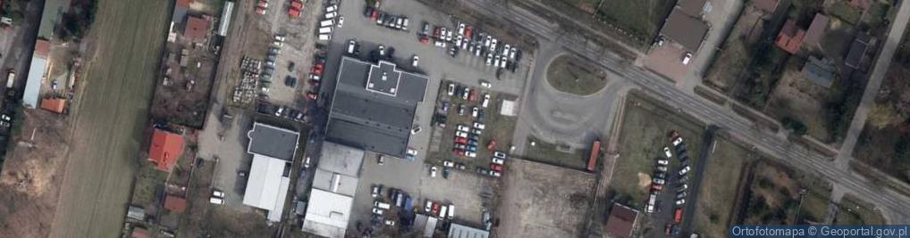 Zdjęcie satelitarne Hyundai - Dealer, Serwis